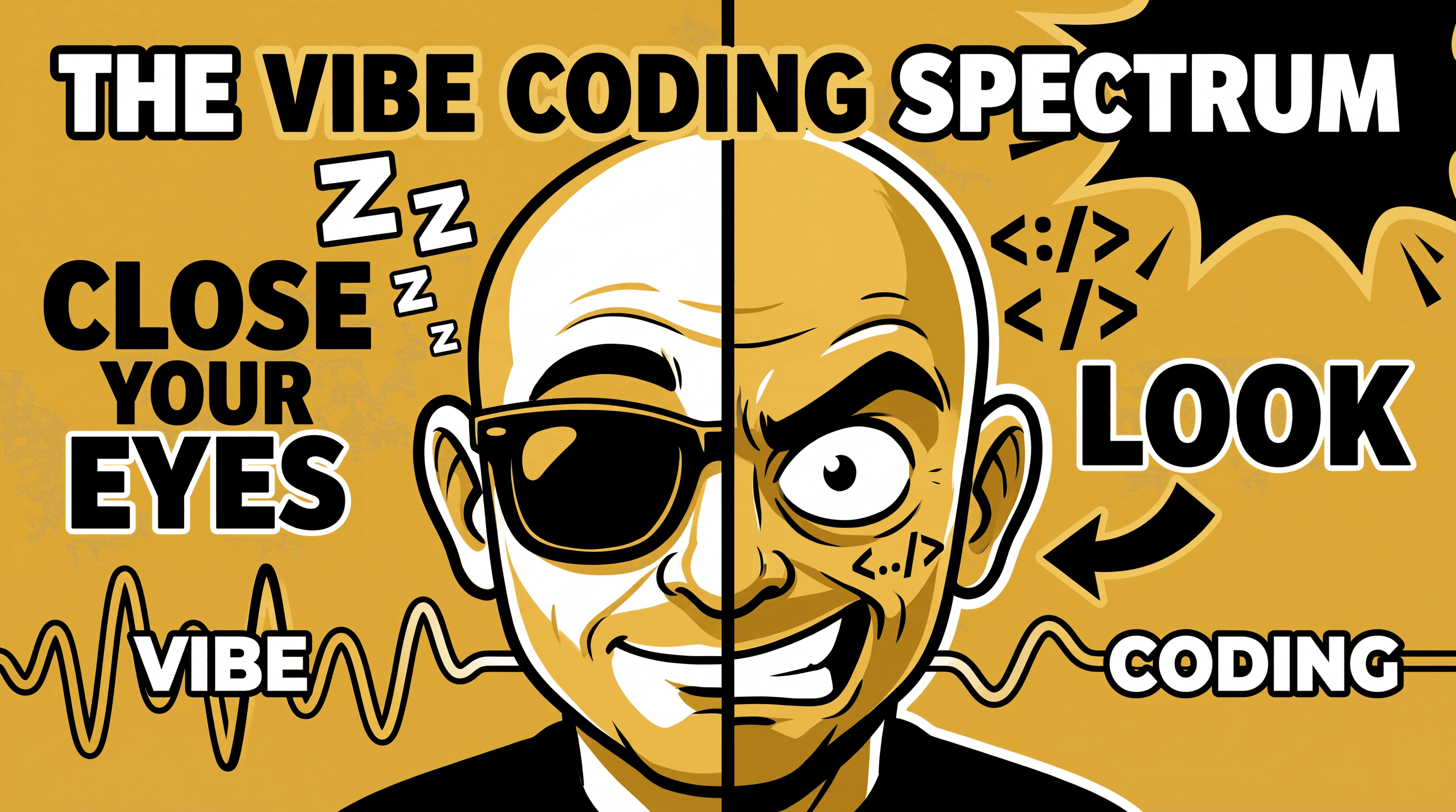 Thumbnail for the Vibe Coding Spectrum: When to Close Your Eyes and When to Look
